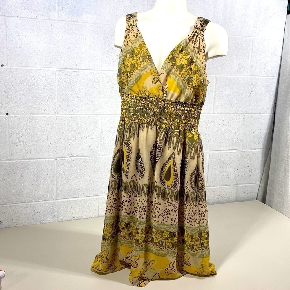 Mlle Gabrielle sundress  with beads​​​​​​​​​​​​​​